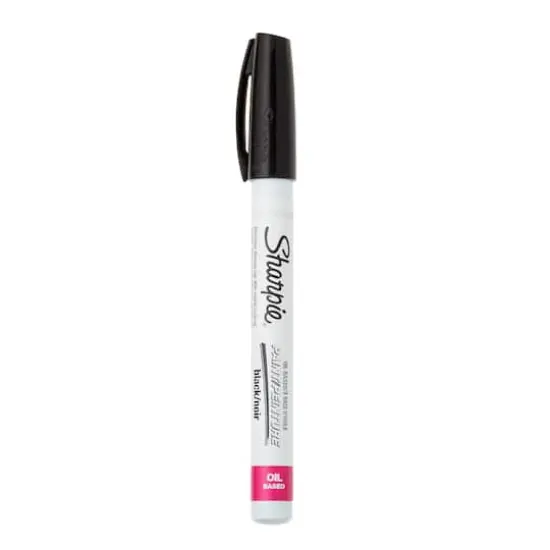 Sharpie&reg; Oil-Based Paint Marker, Fine Point Black {4}