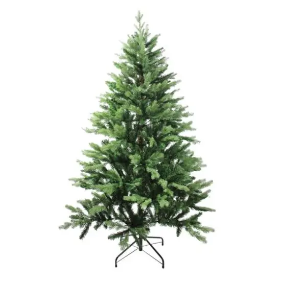 6ft. Unlit Real Touch&trade;️ Mixed Eden Pine Artificial Christmas Tree {1}