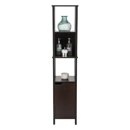 Organize It All 67" Espresso 5-Shelf Ambassador High Cabinet {5}