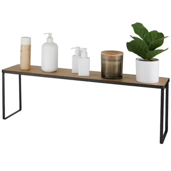 Organize It All Matte Black Over the Sink Shelf {6}