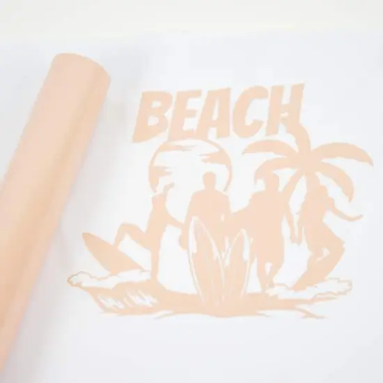 Matte Heat Transfer Vinyl by Make Market&reg; Light Apricot {4}