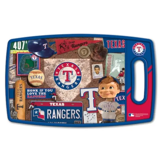 MLB Retro Series Cutting Board Texas Rangers {1}