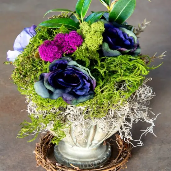 SuperMoss&reg; Purple & Green Preserved Mixed Moss {3}