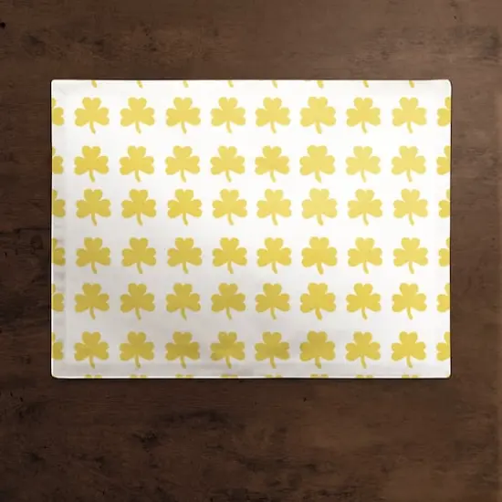 Shamrock Gold 18" x 14" Poly Twill Placemat {3}
