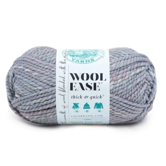 Lion Brand&reg; Wool-Ease&reg; Thick & Quick&reg; Variegated Yarn Storm Front {1}