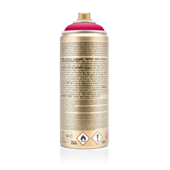 Montana&trade; Gold Acrylic Professional Spray Paint G3030 Raspberry {6}