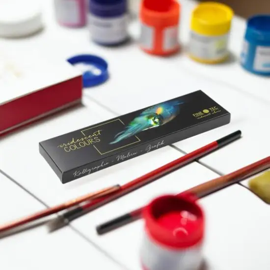 Finetec Iridescent Pixie Dust Watercolor 6 Color Tin Set {2}