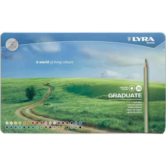 Lyra Graduate Thick Lead Colored Pencil Set {3}