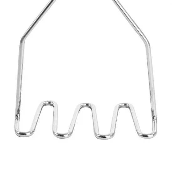 Martha Stewart Everyday Gray Stainless Steel Masher Utensil {4}