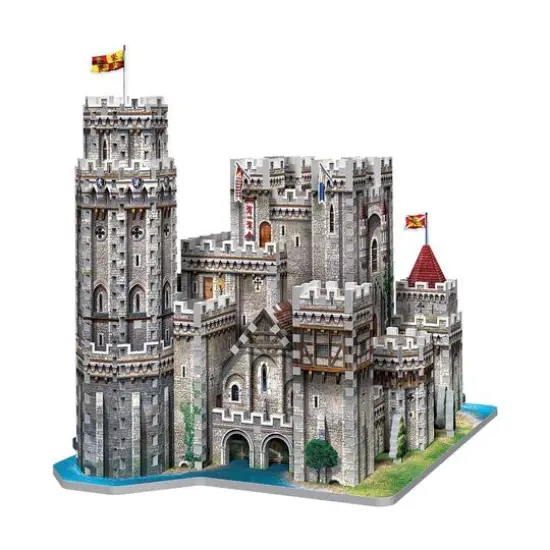 Wrebbit 3D Puzzle&trade; King Arthur's Camelot 865 Piece Puzzle {7}