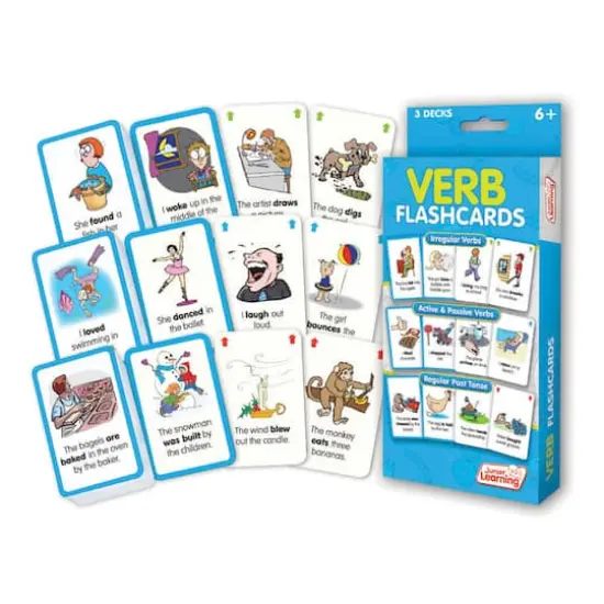 Junior Learning&reg; Verb Flashcards {1}