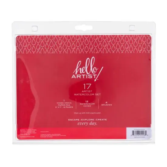 Hello, Artist!&trade; 17-Piece Watercolor Set {3}