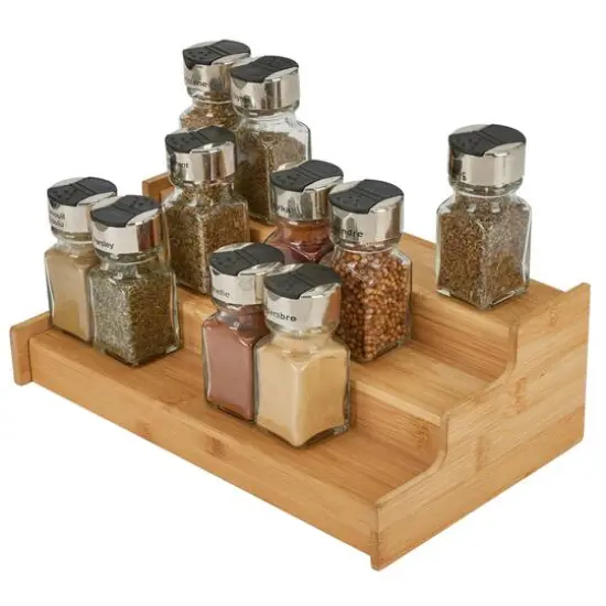 Kitchen Details Bamboo Expandable Spice Rack {3}