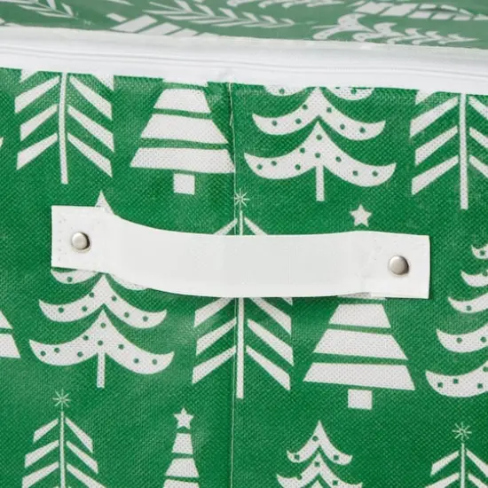 DII&reg; Triple Christmas Tree Print Large Ornament Storage {6}