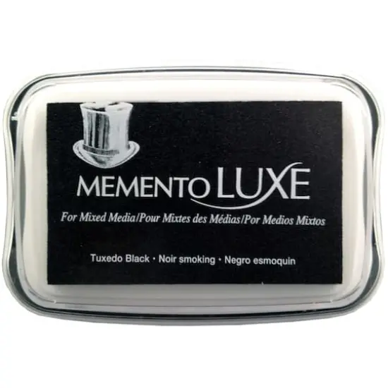 Memento&trade; Luxe&reg; Ink Pad Tuxedo Black {1}