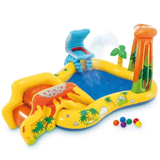 Intex&reg; Dinosaur Inflatable Play Center {3}