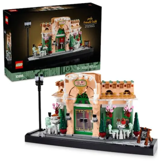 LEGO&reg; Icons French Caf&eacute; Paris Bookshelf Decor 10362 {1}