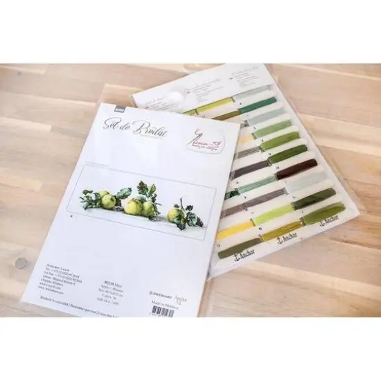 Luca-s Still Life With Apples Counted Cross Stitch Kit {7}