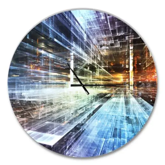 Designart 'Future Industry Modern Wall Clock {1}