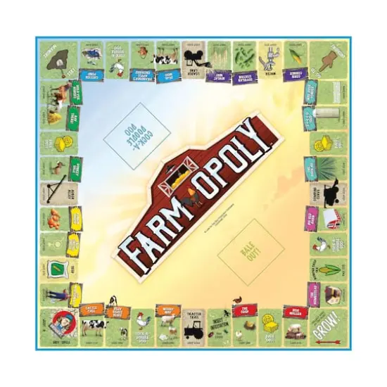 Farm-Opoly Board Game {5}