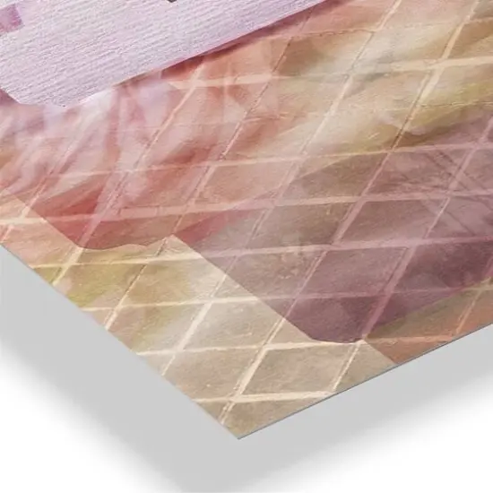 Designart Fashionista Reads Fashion 3 Panel Oversized Wall Clock {4}