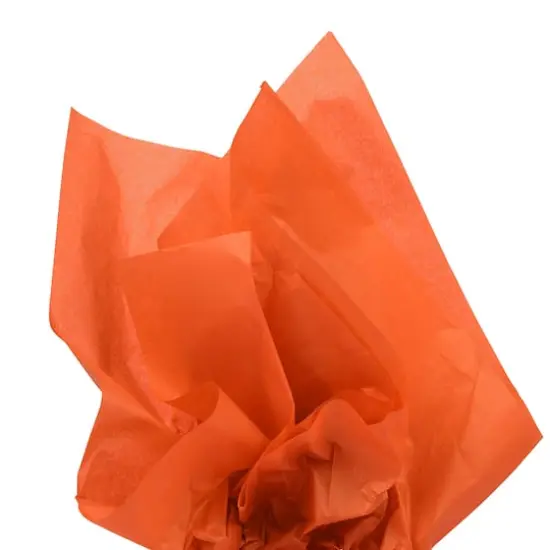 JAM Paper 20" x 26" Tissue Paper, 2 Packs of 10 Sheets Orange {7}