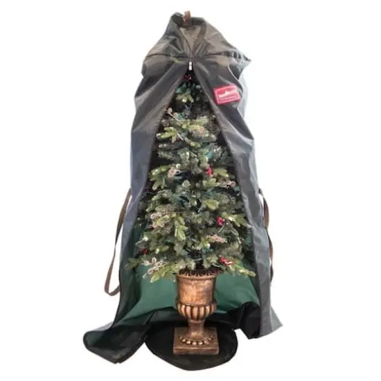 Green Foyer Christmas Tree Protective Storage Bag {1}