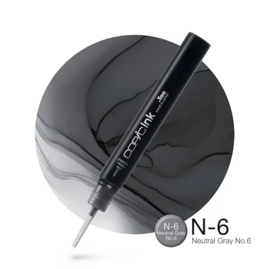 Copic&reg; Neutral Gray Ink Refill N-6 Neutral Gray No6 {1}