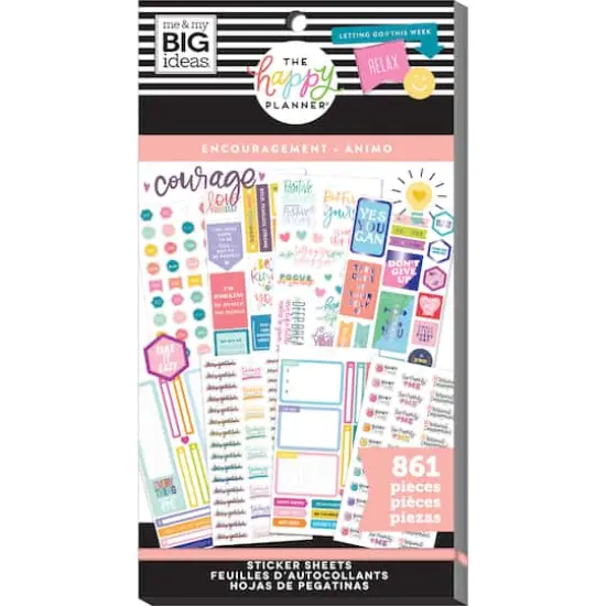 The Happy Planner&reg; Encouragement Sticker Value Pack {1}