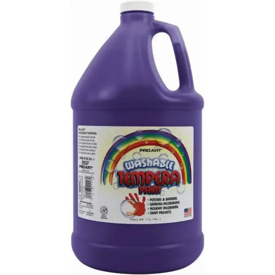 Pro Art&reg; Tempera Washable Paint, 1gal. Ultra Blue {2}