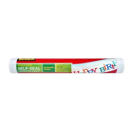 Scotch&trade; Self-Seal Single-Sided Laminating Sheet Roll {1}