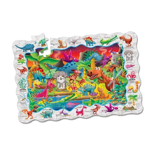 Puzzle Doubles! - Find It! Dino: 50 Pcs {5}