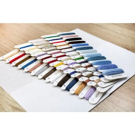 LetiStitch Counted Cross Stitch Kit Christmas Eve Stocking {4}