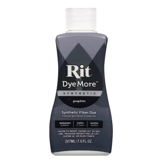 Rit&reg; DyeMore&trade; Synthetic Fabric Dye Graphite {1}