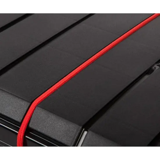 IRIS&reg; Remington&reg; 82qt. Black Store-It-All Utility Totes with Buckle Lids, 4ct. {4}