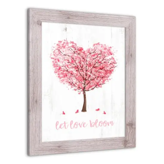 Blooming Love Tree 16" x 20" Western White Framed Print {3}