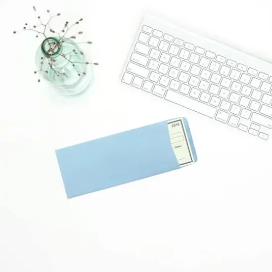 JAM Paper Colored #10 Policy Business Premium Envelopes, 50ct. Pastel Baby Blue {5}