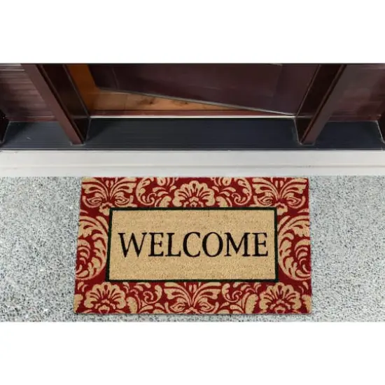 DII&reg; Damask Welcome Mat {3}