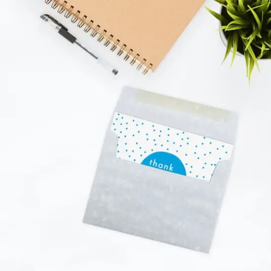 JAM Paper A8 Parchment Invitation Envelopes, 50ct. Blue {5}