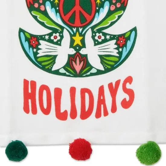 DII&reg; Hippie Holidays Printed Dishtowel Set {6}