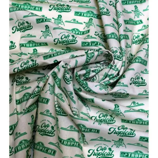 Schitt's Creek Caf&eacute; Tropical Precut Cotton Fabric {6}