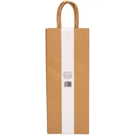 American Crafts&trade; Fancy That Kraft Wine Gift Bags, 6ct. {3}