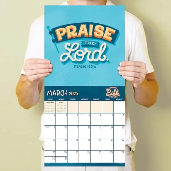 TF Publishing 2025 Bible Verses Wall Calendar {6}