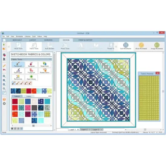 Electric Quilt 8 Quilt Design Software {4}