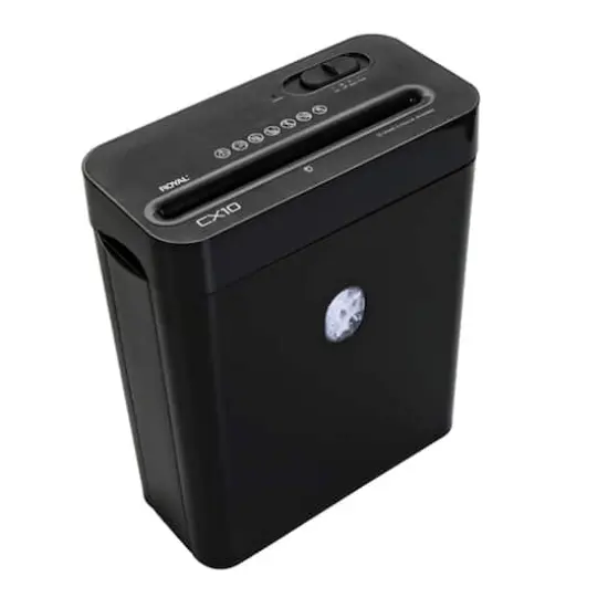 Royal&reg; CX10 Crosscut Shredder {1}
