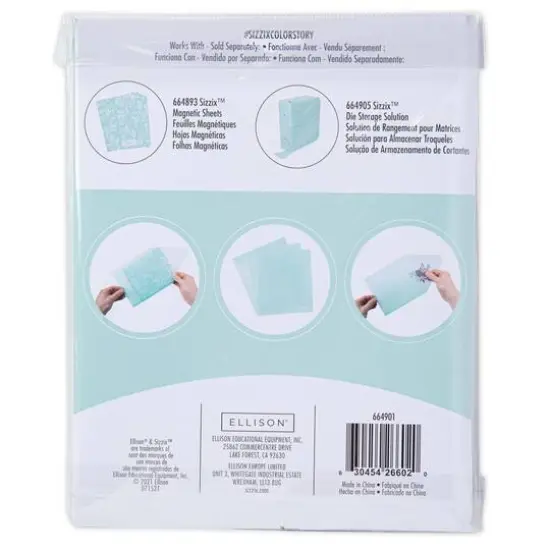 Sizzix&trade; Mint Julep Plastic Storage Envelopes, 3ct. {3}
