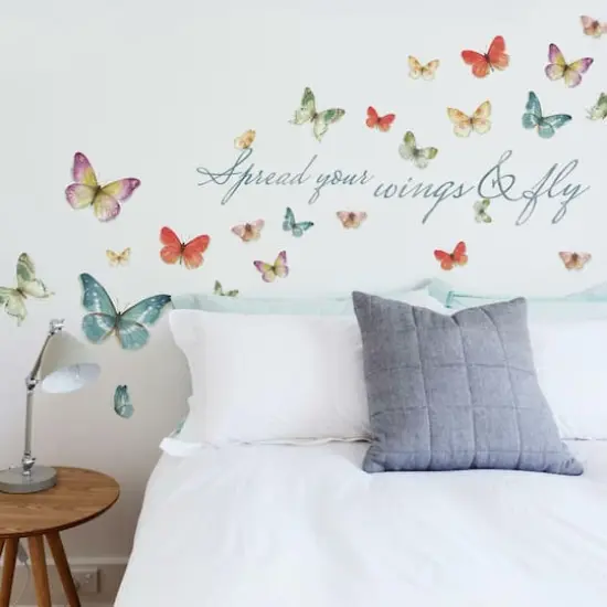 RoomMates Butterfly Wings Peel & Stick Giant Wall Decals {6}