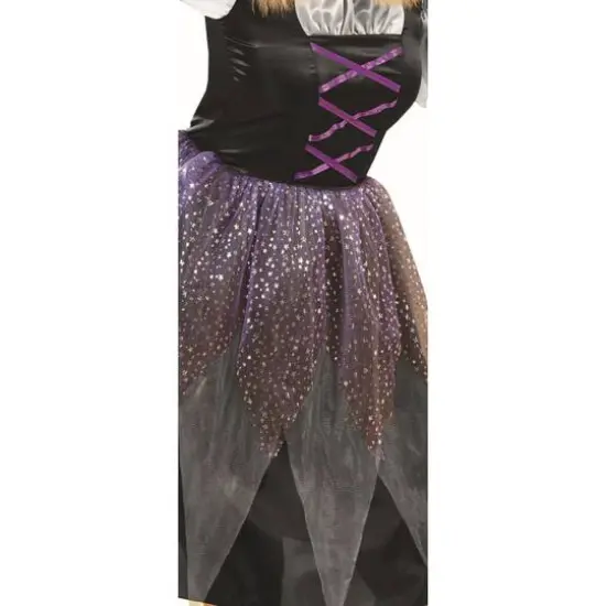 Medium Black & Purple Witch Women's Costume {3}