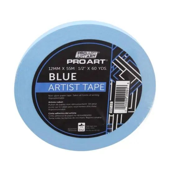 Pro Art&reg; Blue Artist Tape, 1/2" x 60yd. {1}