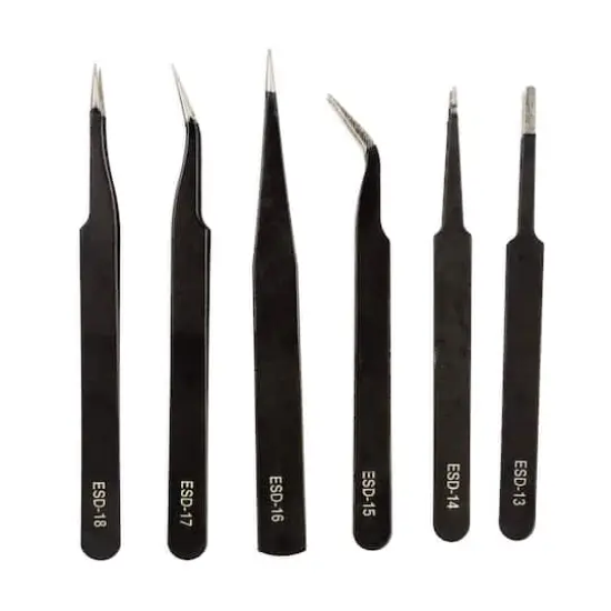 12 Piece Precision Tweezer Set with Case by Bead Landing&trade; {7}